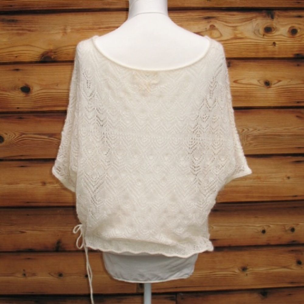 NWOT Cream Knit Top - Picture 7 of 8